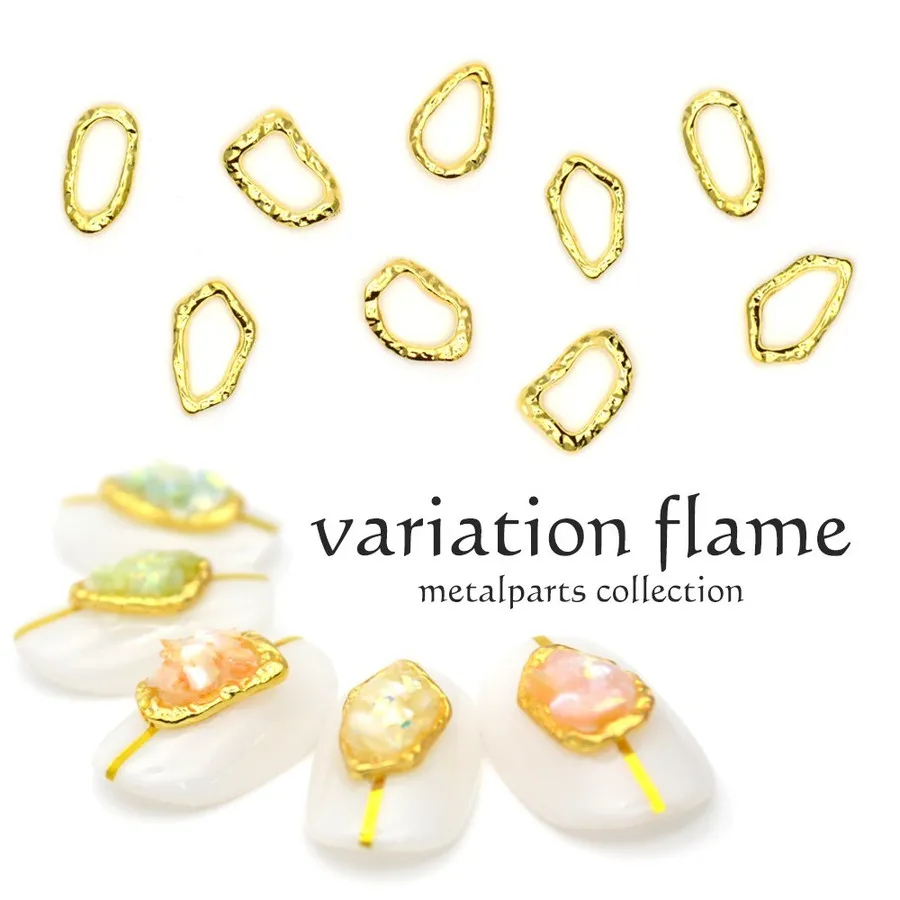 50 шт./упак. корейские 3D украшения для ногтей металлические аксессуары сплав