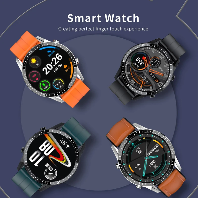 oimg 2021 smart watch supports heart rate blood pressure hundred sports mode watches ip68 waterproof bluetooth call smartwatch free global shipping