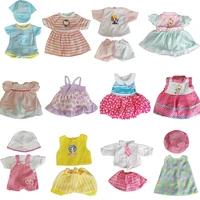 doll clothes for 13 14 inch girls doll dress for 35 cm born baby umbrella mirror dolls accessories 12 pcs set outfit kids toys