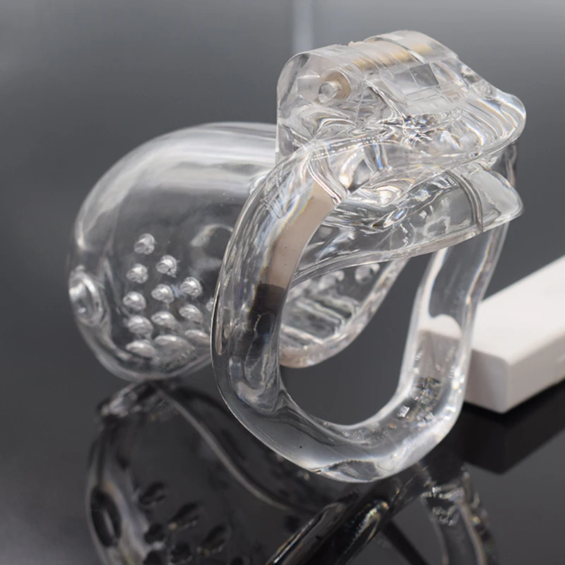 SMMQ пластиковая клетка для пениса Мужская верности маленькие отверстия дышащие