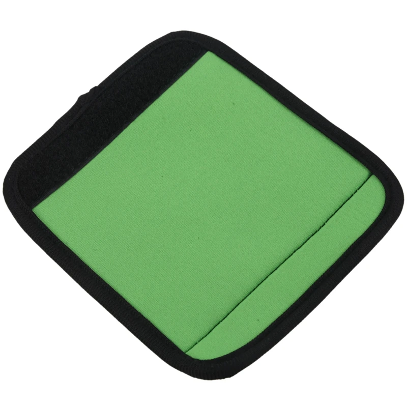 Travelling Luggage Suitcase Handle Comfort Wraps Identifier Tags Green |