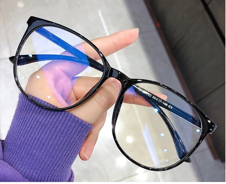 

Blue Light Blocking Glasses 2021 Women Oversized Eyeglasses Anti Blue Light Computer Glasses Men Safety Eyewear Spectacle