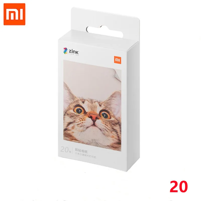 Принтер для фотобумаги xiaomi 2x3 бумага печати ZINK Карманный фотопринтер соединение