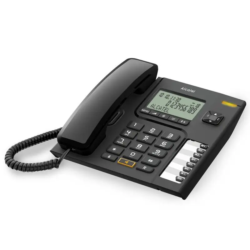 Стационарный телефон Alcatel Versatis T76 DECT светодиодный черный |