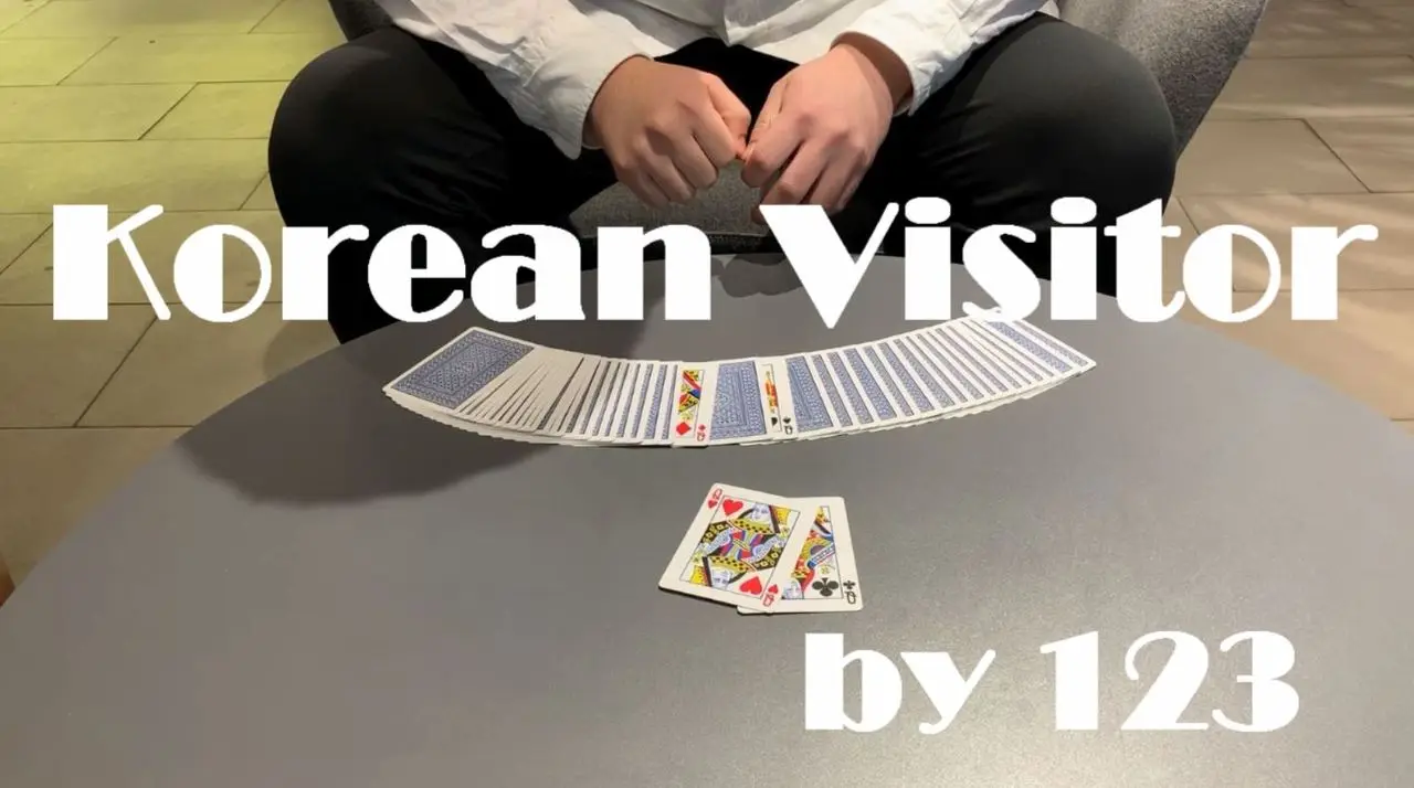 

Korean Visitor by 123, Magic instruction,Magic Trick