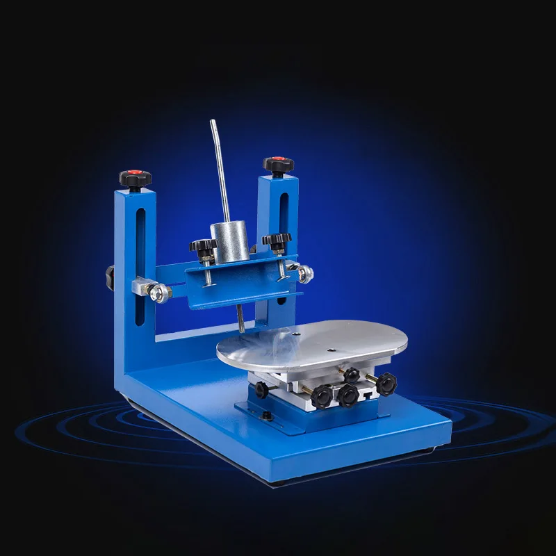 Трафаретная печатная машина 1 цвет станция 1-1 пресс для самостоятельной Печати на