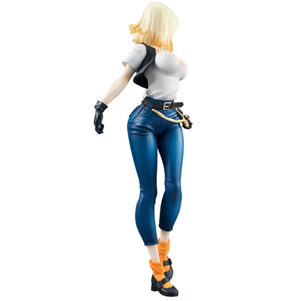 Фигурка аниме Драконий жемчуг Z на Android 18 привлекательная девушка игрушки лазурит