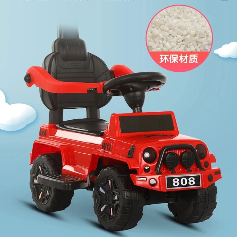 Детские ходунки 3 в 1 детская коляска самокат четыре колеса игрушки для езды на