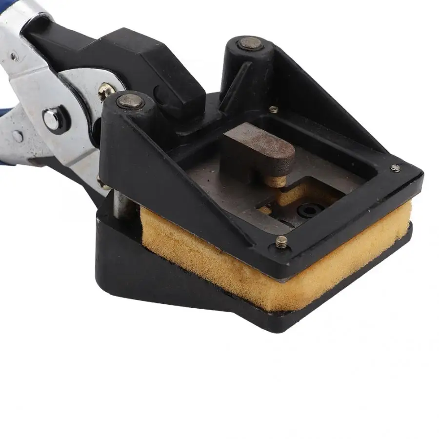 Профессиональный резак для тегов плоскогубцы металлическая бумаги Перфоратор