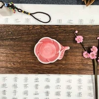 ceramic ink dish student wash pen water dish chinese painting color palette pigment dish brush holder holding ink cartridge