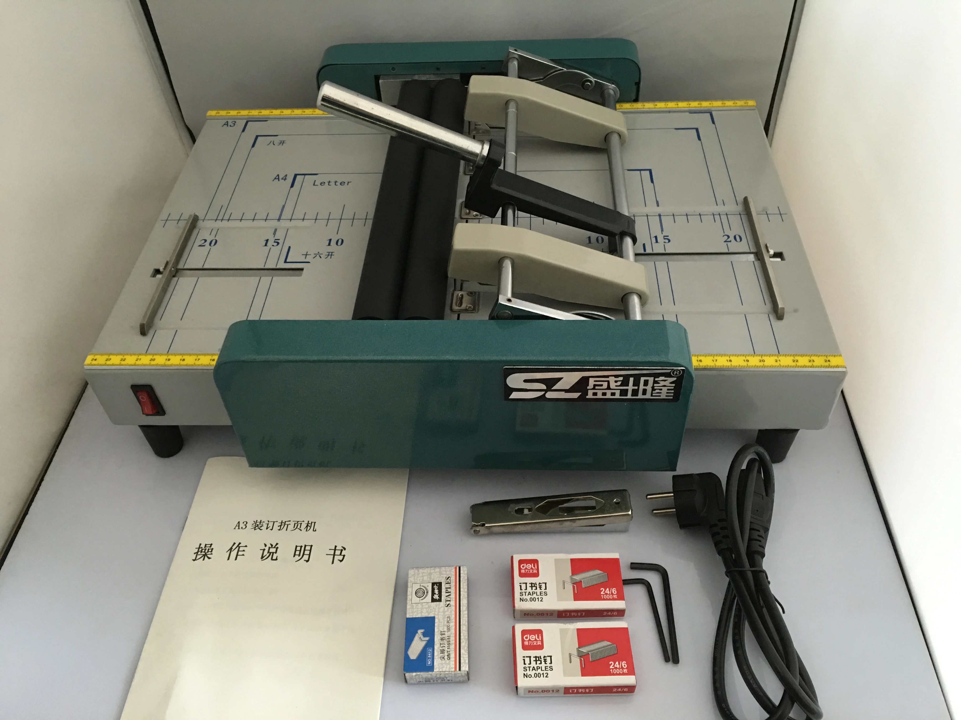 A3 электрическая складная машина переплетные машины седельная строчка Складная