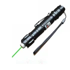 Зеленая мощная лазерная ручка 532nm, Речевая указка, ручка с лучом света для путешествий, кемпинга (без батареи)