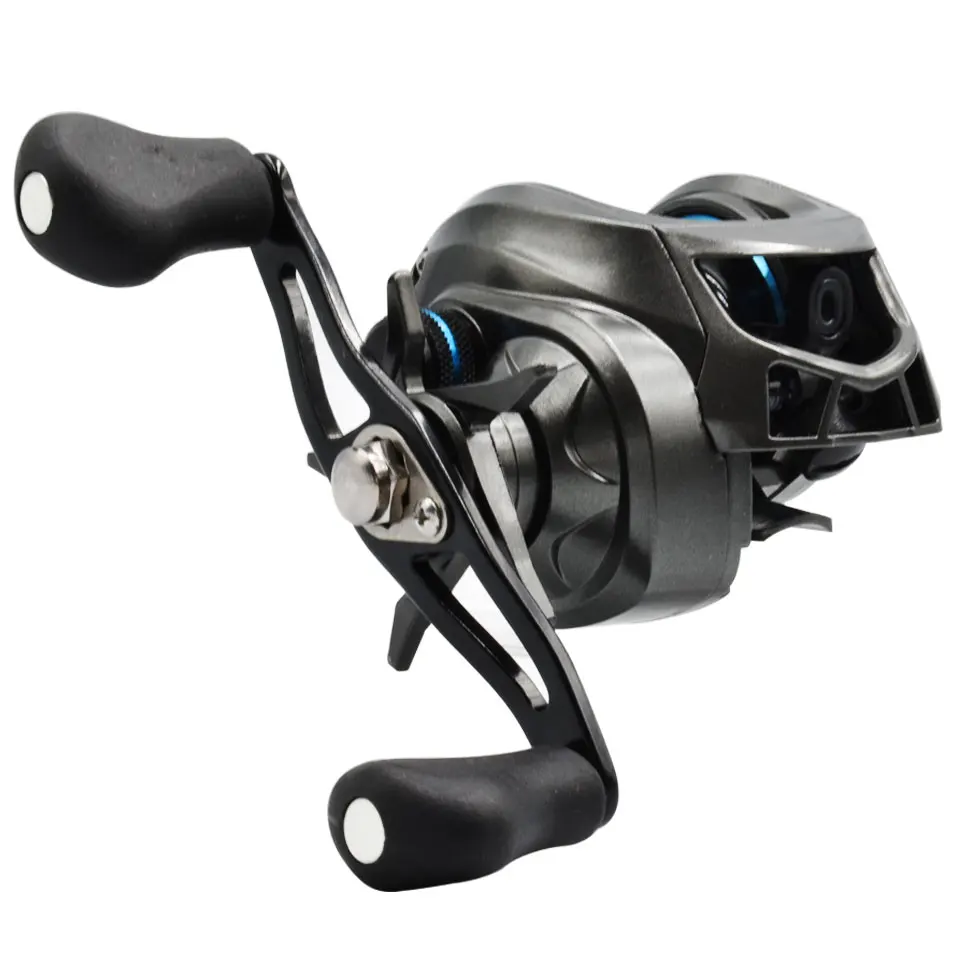Рыболовная катушка Baitcaster правая ручная для отжима литья 7 1: 1 соотношение
