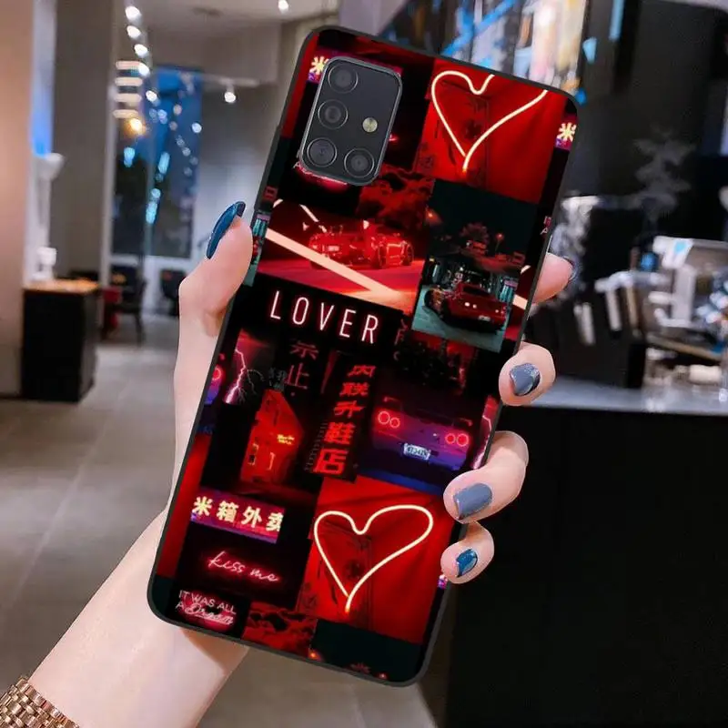 Токийский дрифт неоновый автомобильный коллаж чехол для телефона Samsung Galaxy S21 Plus