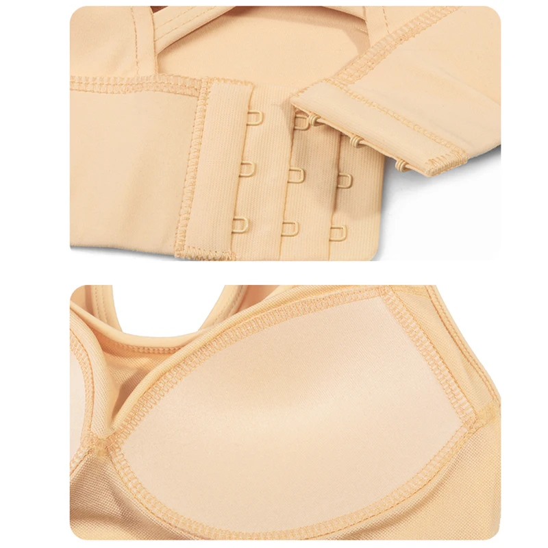 Регулируемый спортивный бюстгальтер с эффектом пуш ап|Спортивные топы| |