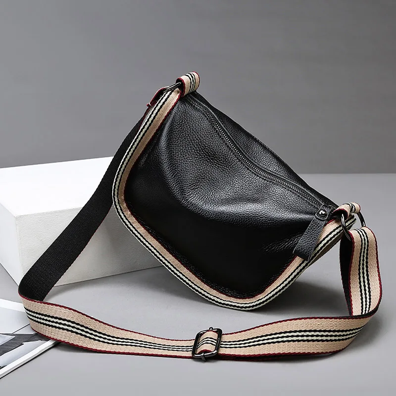 

100% Genuine Leather Shoulder Bag Women's Luxury Handbags Fashion Crossbody Bags First layer cowhide Female Messenger Tote Bags