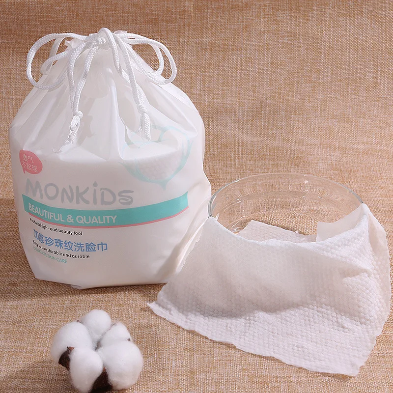 Одноразовое полотенце для лица 260 г Нетканая ткань одноразовые хлопковые