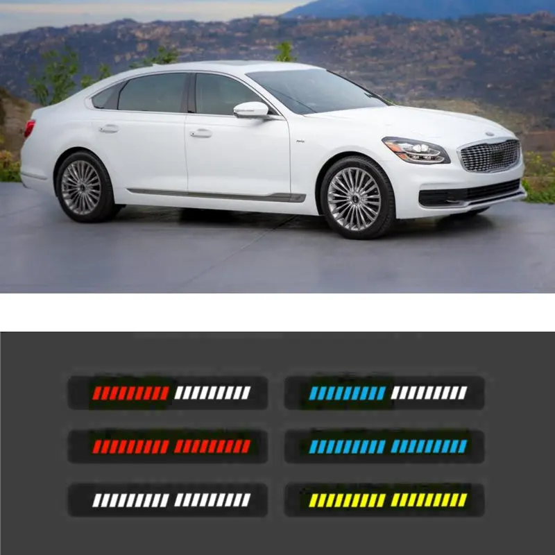 

2 шт. DRL Передняя решетка автомобиля декоративная лампа для Kia k2 k3 k4 k5 k7 k8 k9 stinger telluride