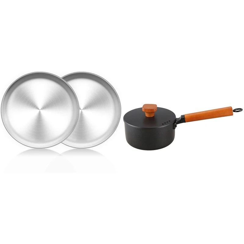 

Чугунный кастрюля для приготовления пиццы, 2 л, 1 шт.