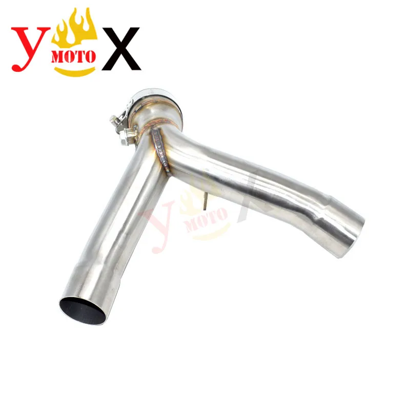 GSX-R1000 07-08 мотоциклетные надеваемые трубы среднего звена выхлопные глушитель