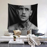 lils peeps 15 tapestry rap star singer tapestry wall bedspread bohemian hanging blanket for bedroom dorm
