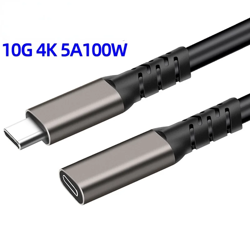 Удлинительный кабель USB C-Type C Папа-мама 3 2 Gen 10 Гбит/с 100 Вт для коммутатора DJI Mavic Dell