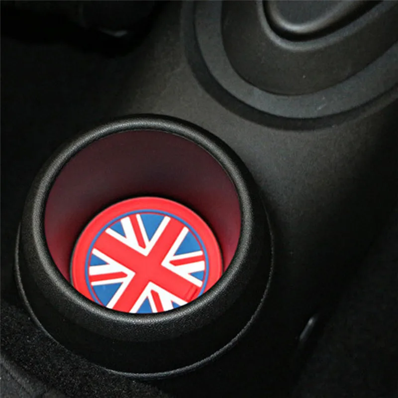 Автомобильный коврик для чашки гелевый силиконовый Противоскользящий BMW Mini Cooper| |