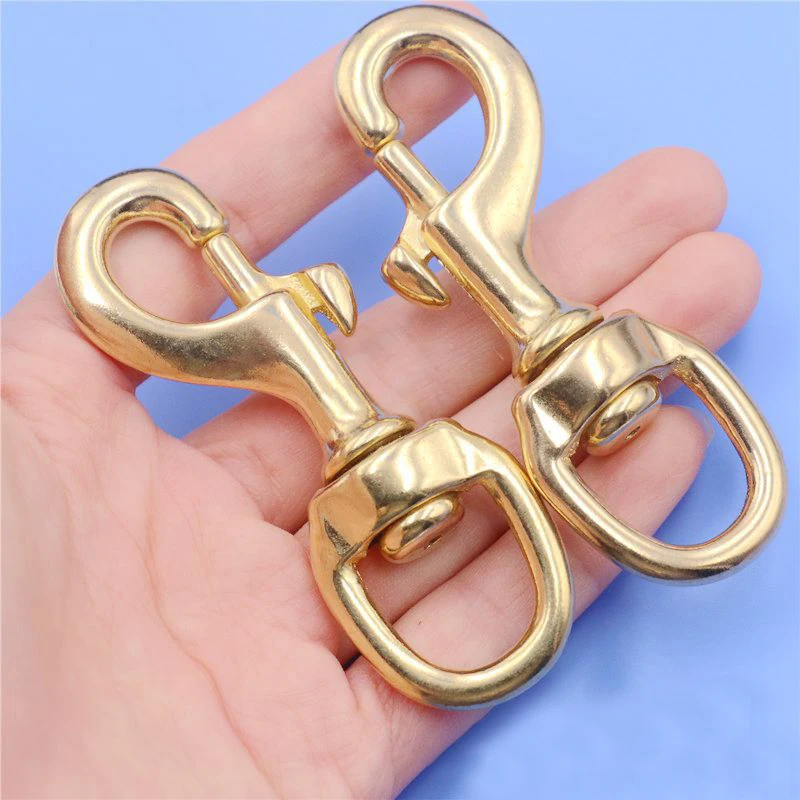 1 шт. качественный латунный триггер поворотный глаз 18 мм болт застежка крючок для