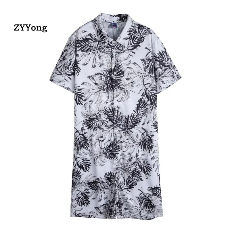 Летний 2020 модный мужской однотонный серый комбинезон с коротким рукавом