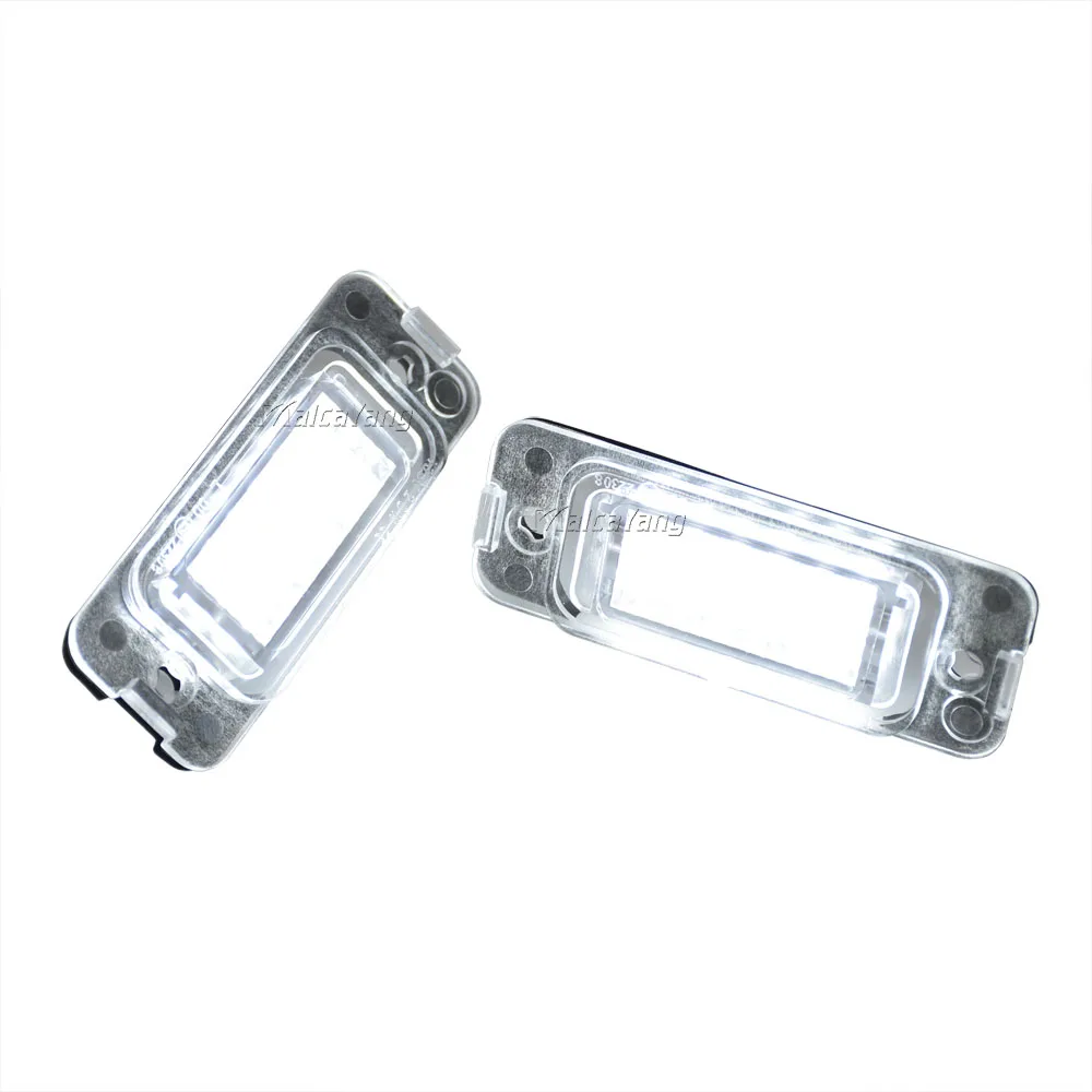 

2pcs For Mercedes Benz W164 X164 W251 R GL ML 350 320 500 450 550 350 280 Error Free Canbus LED License Plate Number Light Lamp