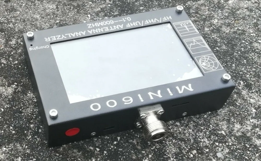 Антенный Анализатор УФ + HF Mini600 4 3 0 1 МГц с сенсорным ЖК дисплеем|Демонстрационные