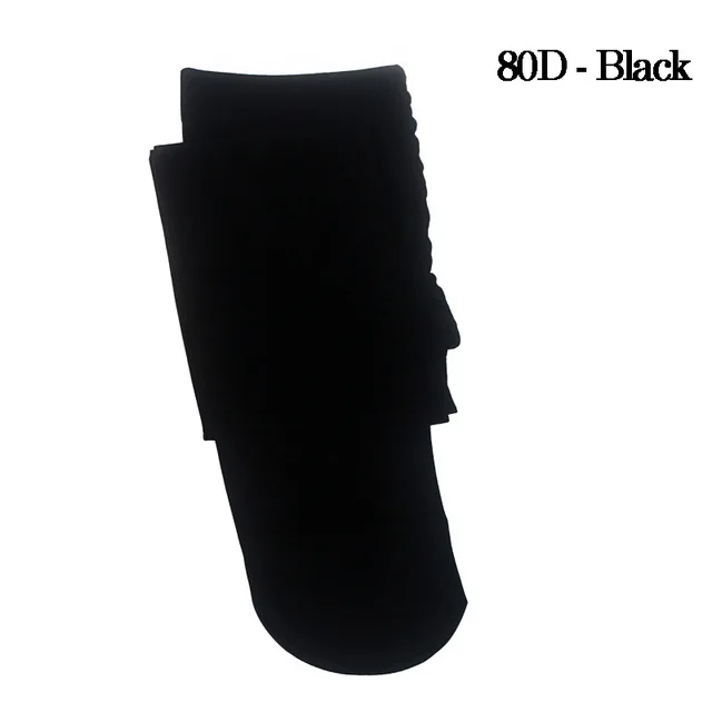 80D-Black 14 цветов; модные тонкие колготки для девочек; Детские Бархатные колготки; Детские Балетные чулки для танцев; сезон весна-лето; детские танцевальные колготки - Цвет: 80D-Black