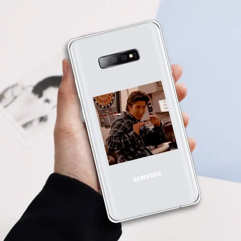 

American friends tv show Phone Case Transparent For Samsung Galaxy A 71 21s S note 8 9 10 plus 20 ultra