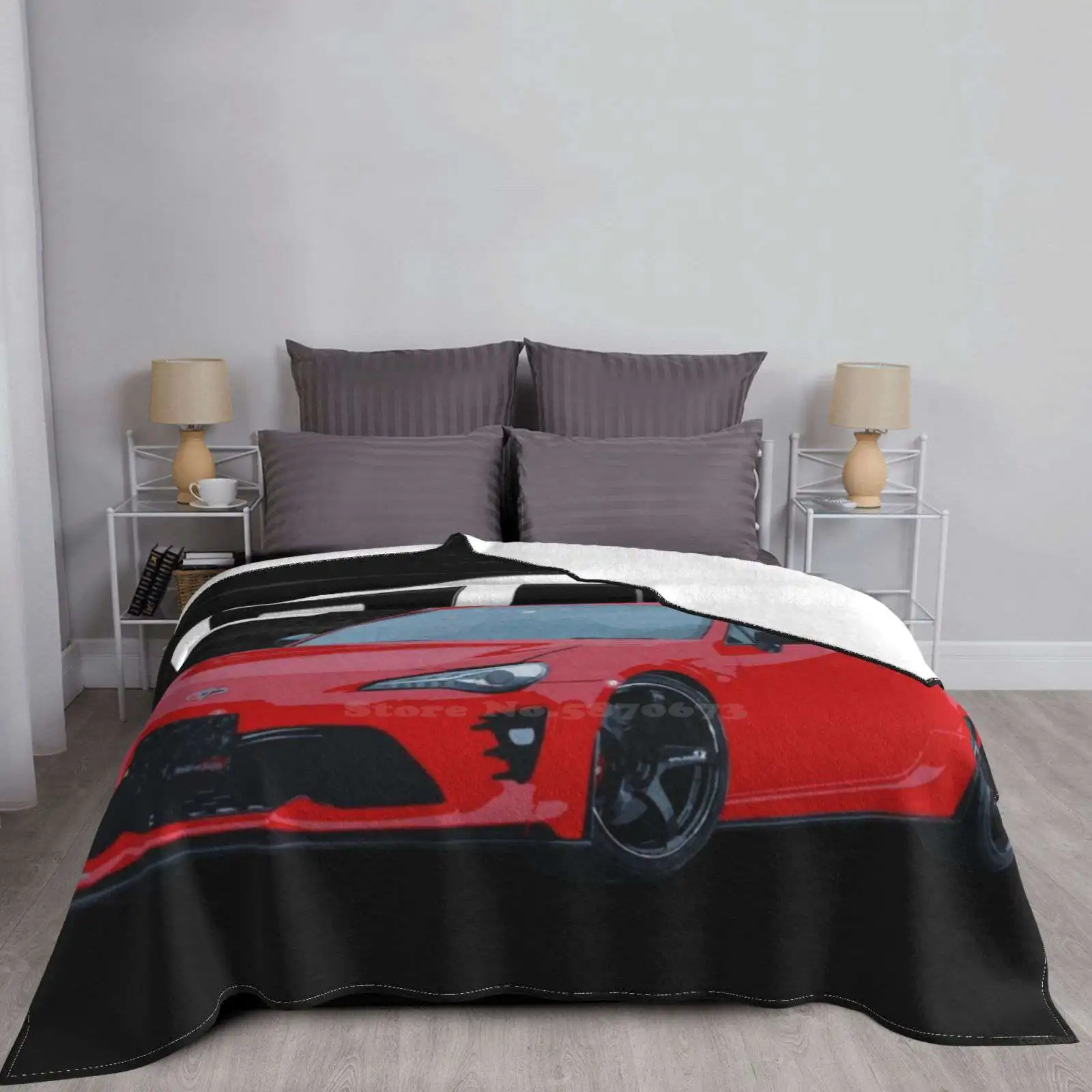 Gt 86 Max Orido Hot Sale Printing High Qiality Flannel Blanket Sti Wrx Sportscar Evo Rally Impreza Supercar Jdm Stance | Дом и сад