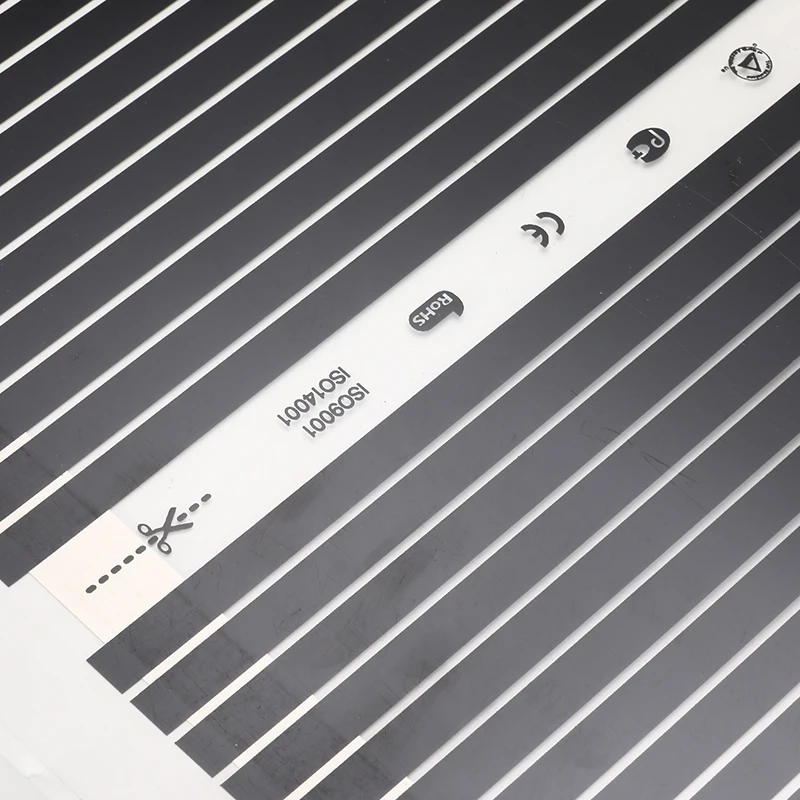 

50cm*4m/50cm*6m 220V Electric Heating Film Infrared Underfloor Foil Living Room Warming Mat 220W/ Floor Heating Systems & Parts