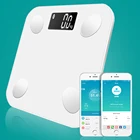 Умные весы для ванной комнаты с Bluetooth, электронные цифровые весы, анализатор состава, здоровье для IOS, Android APP
