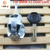 chkj 1 key for bmw x3 car left front door lock anti theft milling door lock car central drive door lock locksmith tools