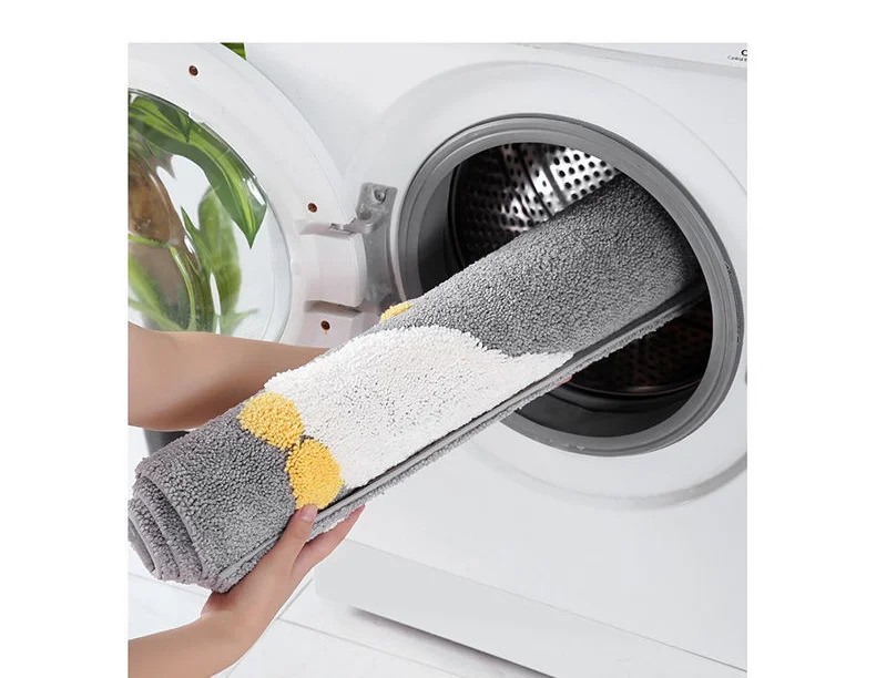 cartoon bathroom mat water absorbing floor mat for toilet shower home bedroom door mat bathroommat room decor kitchen rugs free global shipping