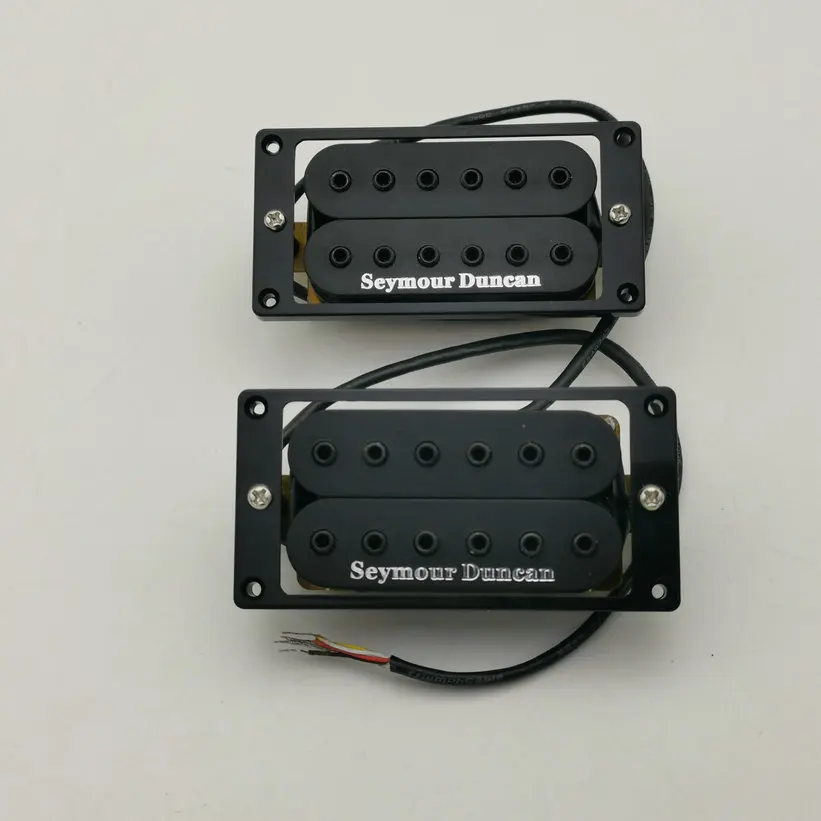 Seymour Duncan SH1N SH1B Alnico5 звукосниматели шеи и моста Электрогитара хамбакер звукосниматели 4C 1 комплект черный