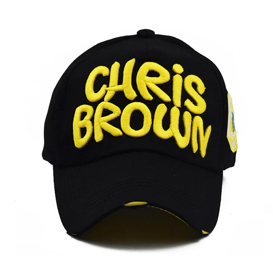 Бейсболка с 3D вышивкой для мужчин и женщин хлопковая кепка надписью Криса Кепка