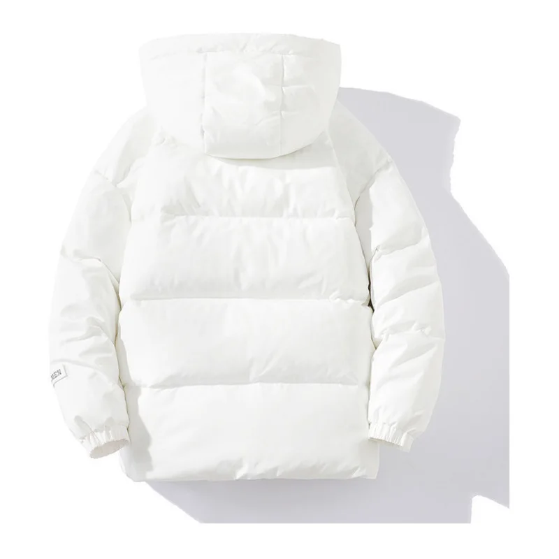 Men's Fashion Hooded Cotton-padded Clothes Autumn/Winter Warmth and Thickening Couple Style Trendy Brand Loose Harajuku Clothing