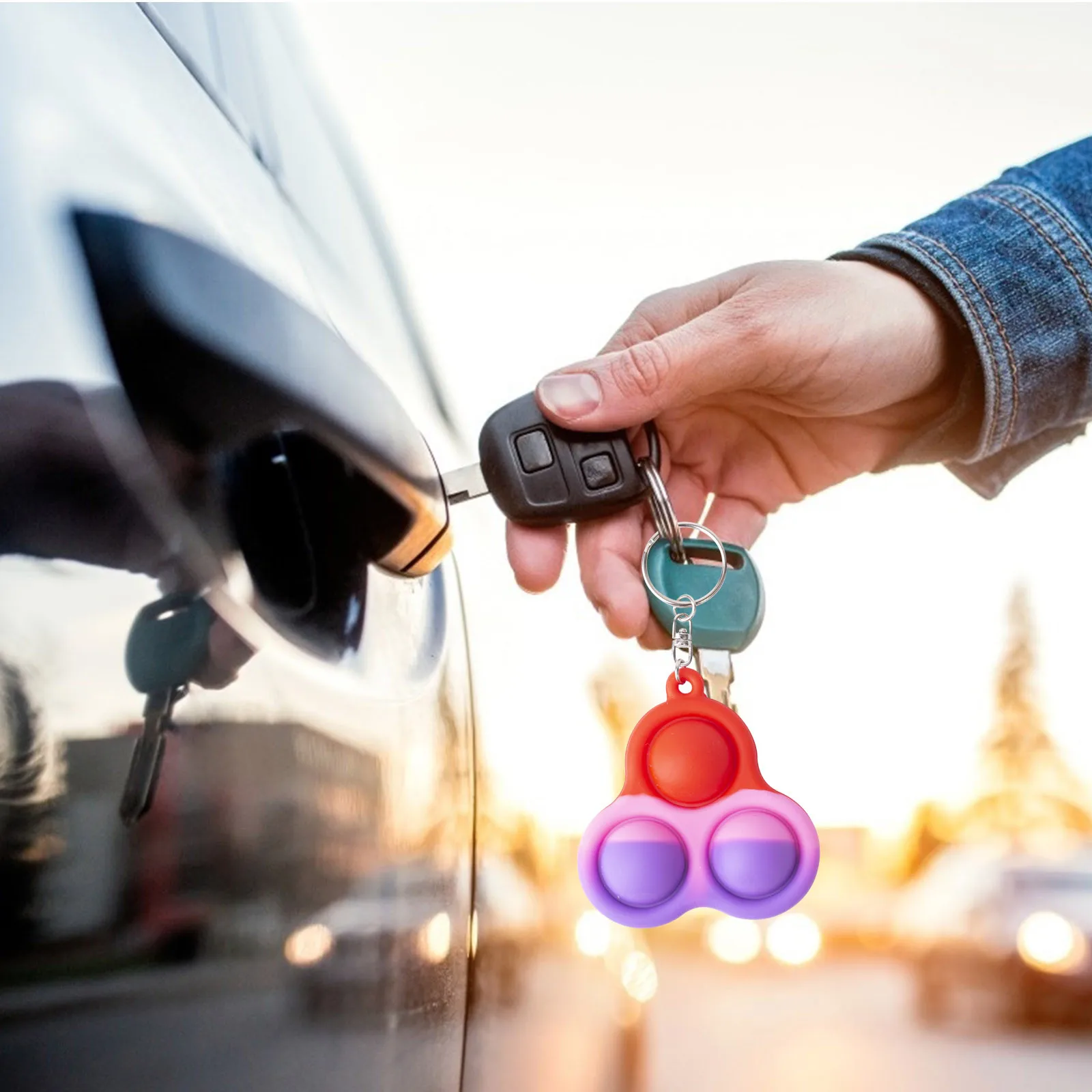 Новые игрушки Fidget простой улыбающегося стресс антистресс ослабитель аутизма