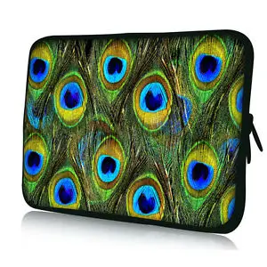 

Peacock Laptop Sleeve Case Bag for Macbook Air 11 Air 13 Pro 13 15'' New Retina 12 13 15 Cover Notebook bag 14" 13.3"15.4" 15.6"