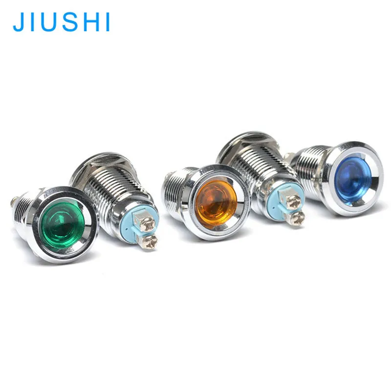 10 шт. водонепроницаемые светодиодсветодиодный сигнальные лампы 12 мм В/24 В/220 В