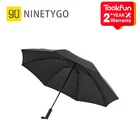 Солнечный зонт NINETYGO, полностью автоматический складной зонт с защитой от ультрафиолета, для взрослых, от дождя и ветра