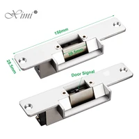 dc12v stainless steel electric strike lock with door signal ys 130 fail secure fail safe access control system narrow door lock