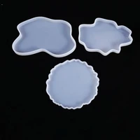 irregular coaster molds cloud shaped epoxy resin molds silicone molds casting molds for diy coasters bowl mats resin crafts