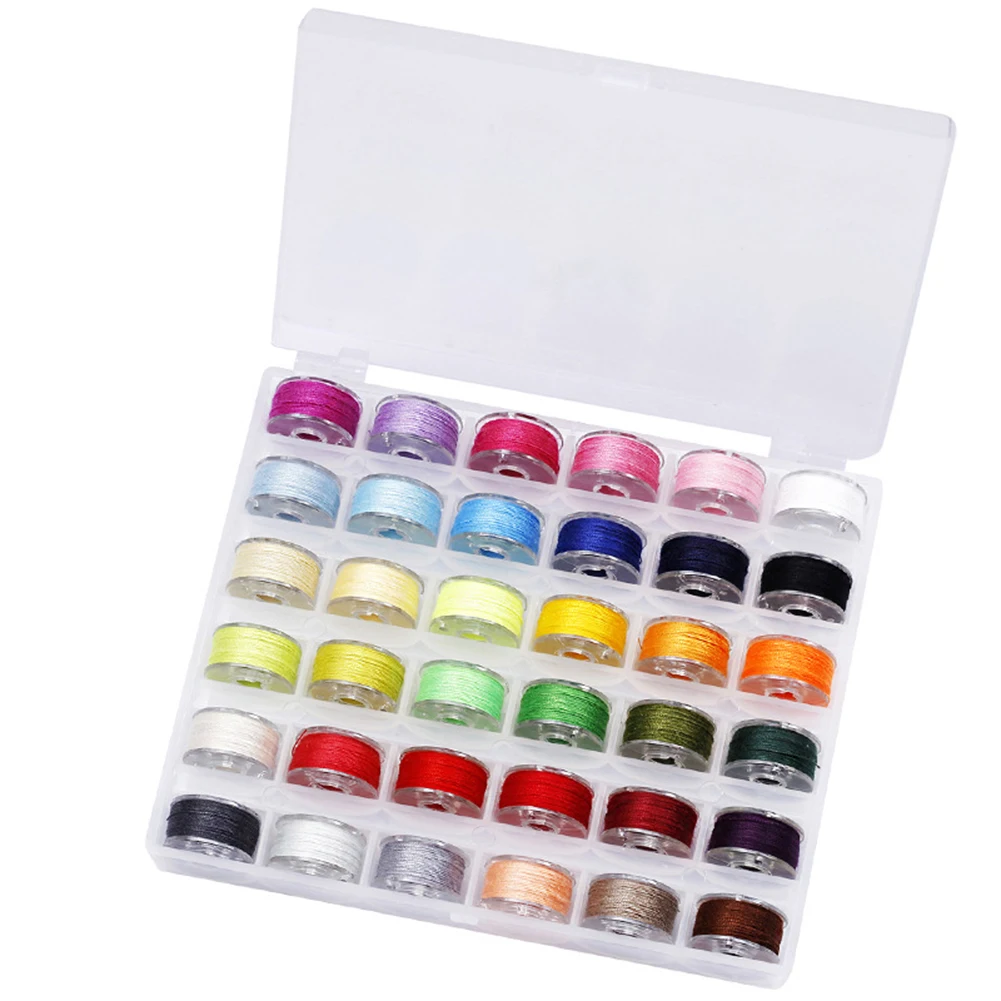 Набор швейных игл резьба для домашнего обихода полые нити катушка с чехлом