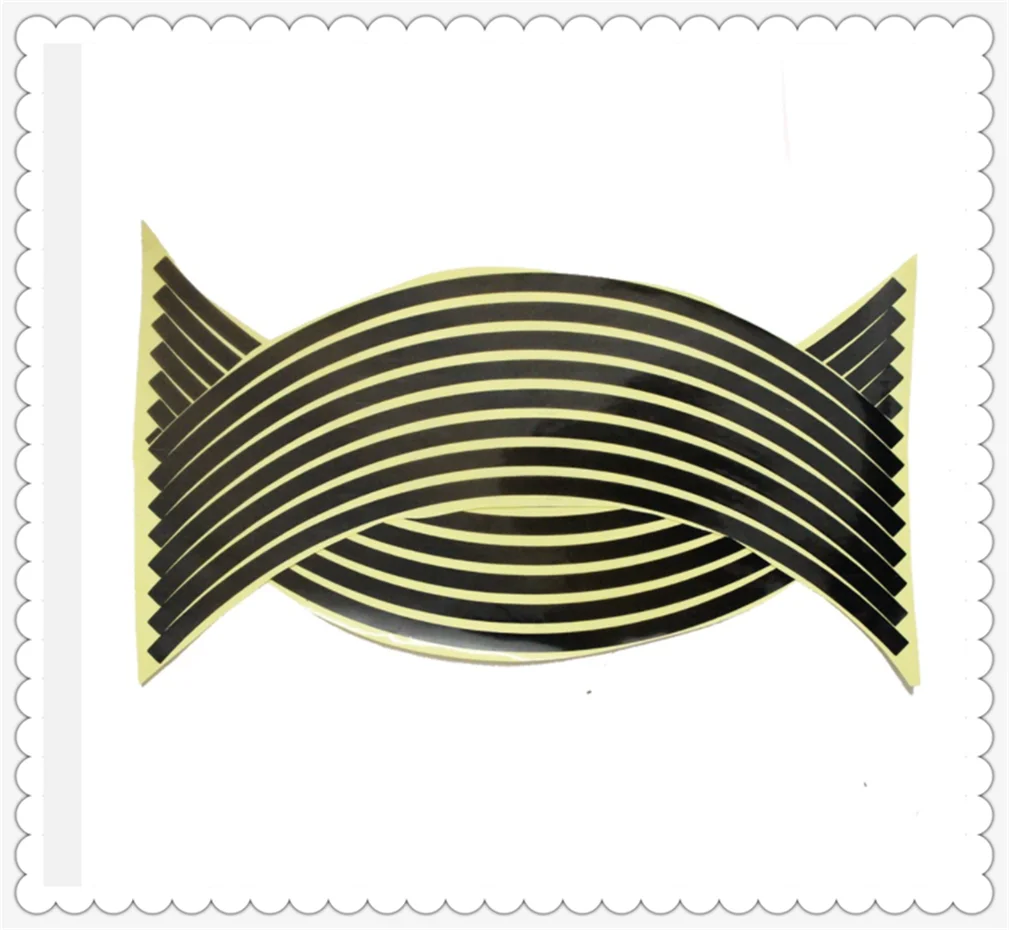 Полоса обода колеса 17/18 дюймов универсальная наклейка на колесо аксессуары для