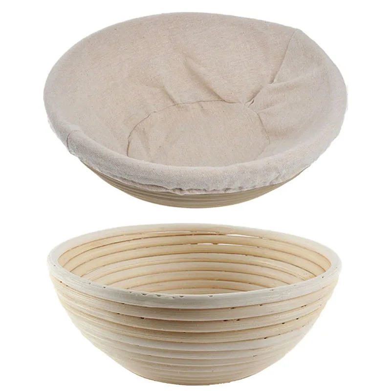 Round Oval Long Banneton Brotform Bread Proofing Proving Rattan Basket SZ | Дом и сад